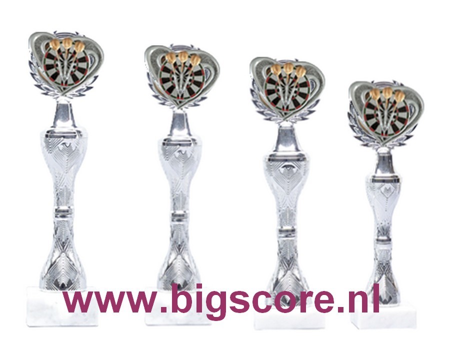 Dart beker Z 543 Zilver